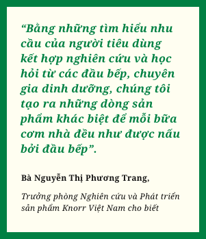 Knorr và 179 năm trên thị trường - Câu chuyện lớn từ gian bếp